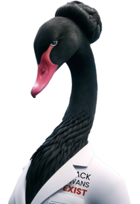 a female black swan doctor